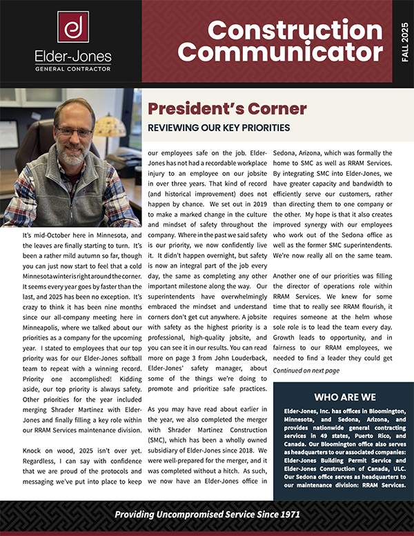 Newsletter cover - Fall 2025 - for socials